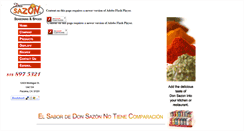 Desktop Screenshot of donsazon.com